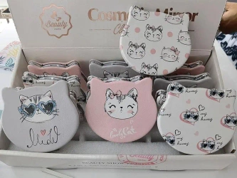 Lusterko dwustronne koty (12szt) - ADAR