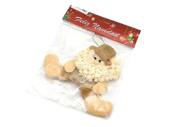 Zawieszka Mikołaj z juty - ADAR
