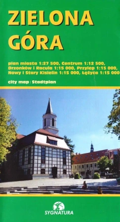 Plan miasta - Zielona Góra - praca zbiorwa