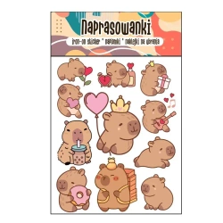 Naprasowanki Termo Naklejki na Ubrania Kapibara - Cass film