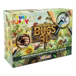 Tubi Jelly 6 kol + akwarium - Robaki TUBAN