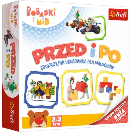 Gra Przed i po Trefliki Bobaski i Miś 02062 - Trefl PAP