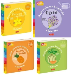 Pakiet: Moja pachnąca książeczka z kolorami. Akademia Mądrego Dziecka. - Mr Iwi