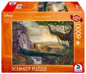 Puzzle 6000 PQ T.Kinkade Król Lew 112333 - Schmidt Puzzle