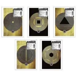 Zeszyt A5/80K kratka Gold Rush (10szt) - Ziemia Obiecana