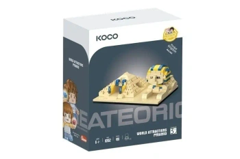 Klocki Piramidy 410el - Koco
