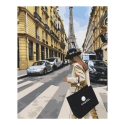 Malowanie po numerach BRUSHME 40x50cm Paryski tydzień mody