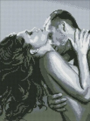 Diamentowa mozaika - Żar namiętności 30x40cm - Ideyka