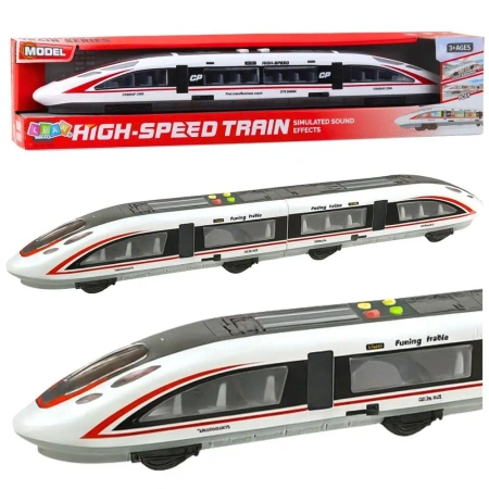 Pociąg pasażerski pośpieszny otwierane drzwi - Leantoys