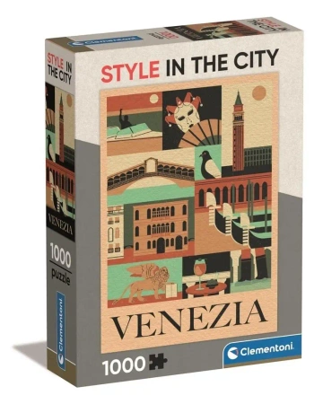 Puzzle 1000 Compact Venezia - Clementoni