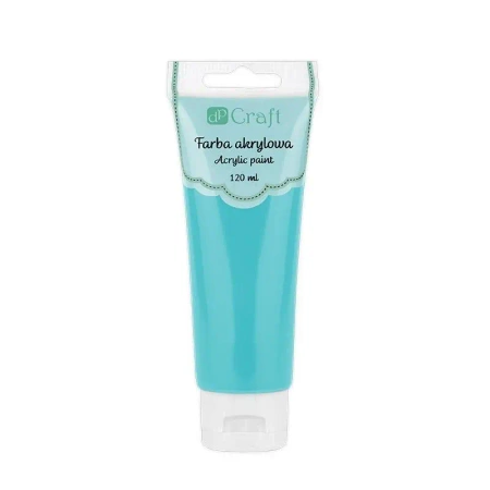 Farba akrylowa turkusowa 120ml - Dalprint dpCraft
