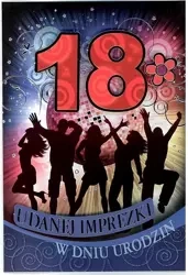 Karnet 18-stka naklejany 3D nr 005 + koperta - Panorama