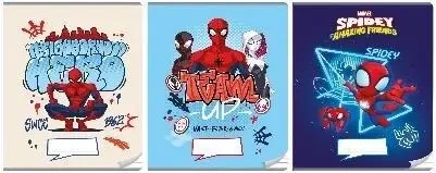 Zeszyt A4/32K kolor 3-linie Spider man (10szt) - Beniamin
