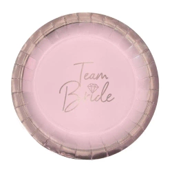 Talerze owalne papierowe 23cm 8szt - Amscan