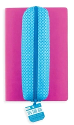 Piórnik dwustronny niebieski - Kolorowe Baloniki