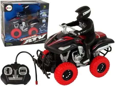Quad czterokołowy terenowy + pilot 1:18 - Leantoys