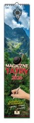 Kalendarz 2026 paskowy wąski magiczne tatry - Pan Kalendarzyk