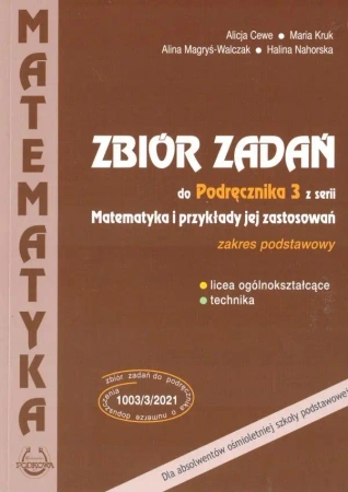 Matematyka i przykłady zast. 3 LO zbiór zadań ZP - praca zbiorowa