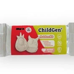Glina modelarska naturalna biała 250g - ChildGen