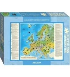 Puzzle 200 - Europa Młodego Odkrywcy - Artglob