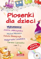 Piosenki dla dzieci + CD - Opracowanie zbiorowe