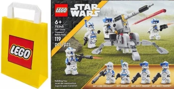 LEGO STAR WARS 75345 ZESTAW BITEWNY ŻOŁNIERZE NA PREZENT +TORBA