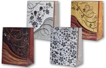 Torebka ozdobna złocona PL-2 mała LUX zestaw 57 - Panorama