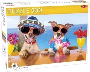 Puzzle 500 Animals: Holiday Hounds - Tactic