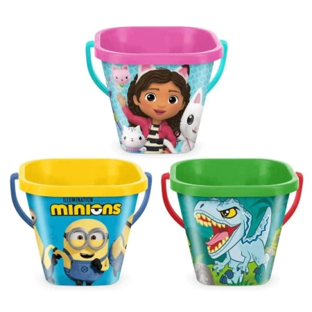 Universal wiaderko kwadratowe 2L z IML mix - WADER