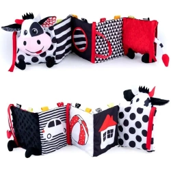 Książeczka - harmonijka krówka - Balibazoo