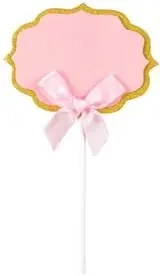 Pikery Baby shower różowe 6szt - Arpex