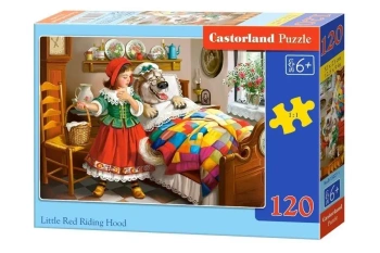 Puzzle 120 Czerwony Kapturek CASTOR - Castorland