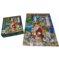 Puzzle 15 elementów. Aniele Boży