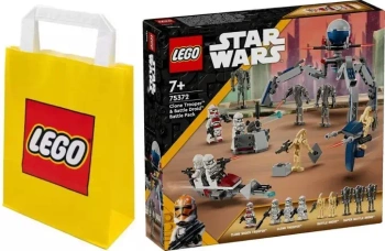 LEGO STAR WARS 75372 ZESTAW BITEWNY Z ŻOŁNIERZEM ZESTAW NA PREZENT +TORBA