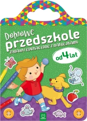 Domowe przedszkole od 4 lat. Zabawy edukacyjne z naklejkami - Opracowanie zbiorowe