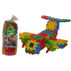 Klocki konstrukcyjne Samolot - Macyszyn Toys