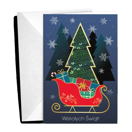 Karnet Boże Narodzenie - Polkart