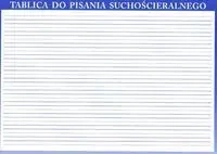 Tablica do pisania suchościeralnego - Literat