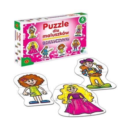 Puzzle dla maluszków - dziewczynki ALEX - Alexander