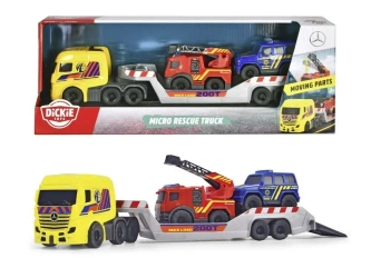 SOS Mini Laweta z pojazdami 32cm - Dickie Toys