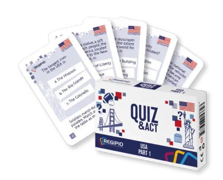 QUIZ&ACT USA PART 1 - REGIPIO