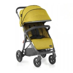 Wózek spacerowy Oyster Zero Gravity - Mustard, stelaż szary