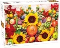 Puzzle Fruit and Flowers 500 elementów - Tactic