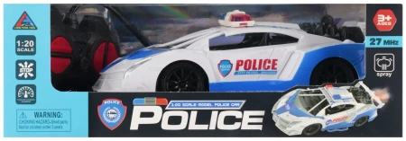 Auto Policja Zdalnie Sterowane Efekt Pary Mega Creative 571220