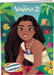 Vaiana 2 Kolorowanka z naklejkami NA-9134 - opracowanie zbiorowe