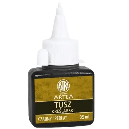 Tusz kreślarski Astra 35 ml czarny perła - ASTRA art-pap