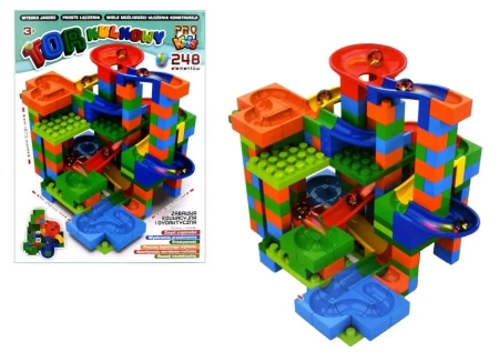 Klocki tor kulkowy - Pro Kids
