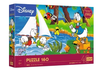 Puzzle 160 Przygoda nad jeziorem - Trefl