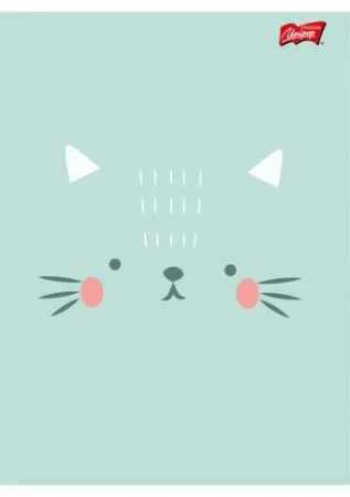 Paczka Zeszyt A5 32k kratka cute facepakiet mix pakiet 15 sztuk - ST-Majewski