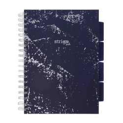 Kołozeszyt Pads B5/100K kratka Marmur granatowy - Strigo